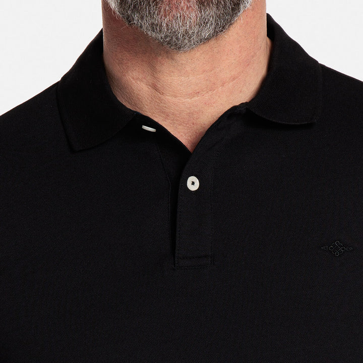 Baileys 215275 Black Polo Shirt - Baks Menswear Bournemouth