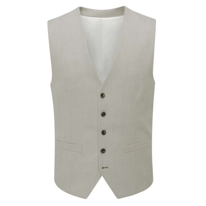 Baks MM10197 Redding Stone Beige Suit Waistcoat - Baks Menswear Bournemouth