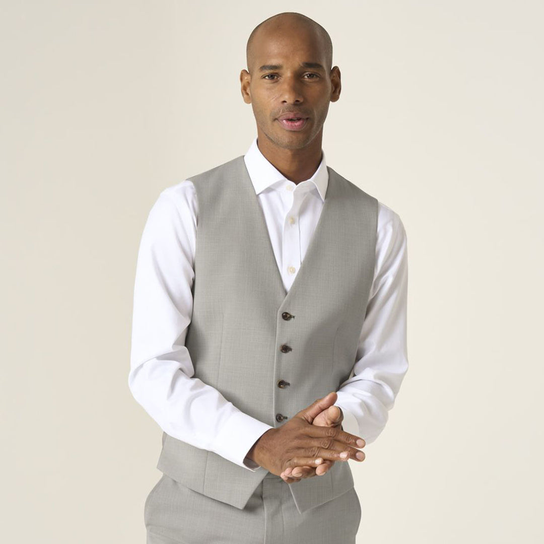 Baks MM10197 Redding Stone Beige Suit Waistcoat - Baks Menswear Bournemouth