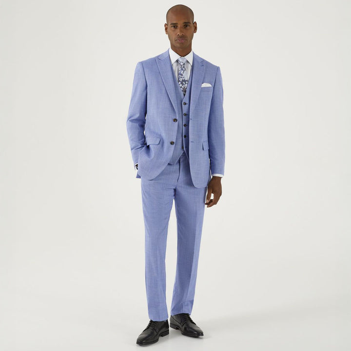 Baks MM30129 Redding Sky Blue Suit Jacket - Baks Menswear Bournemouth