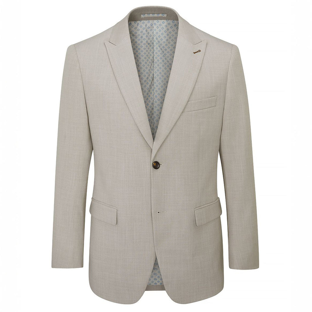 Baks MM30197 Redding Stone Beige Suit Jacket - Baks Menswear Bournemouth