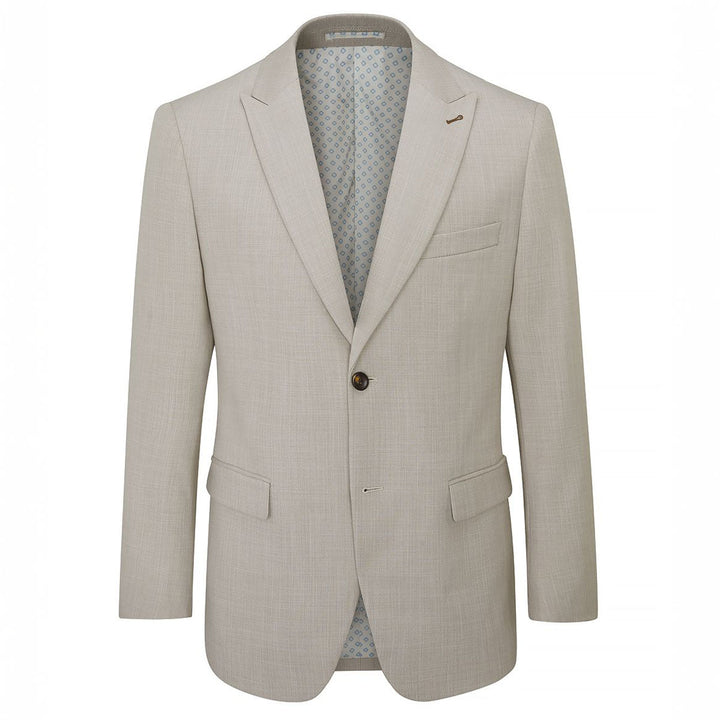 Baks MM30197 Redding Stone Beige Suit Jacket - Baks Menswear Bournemouth