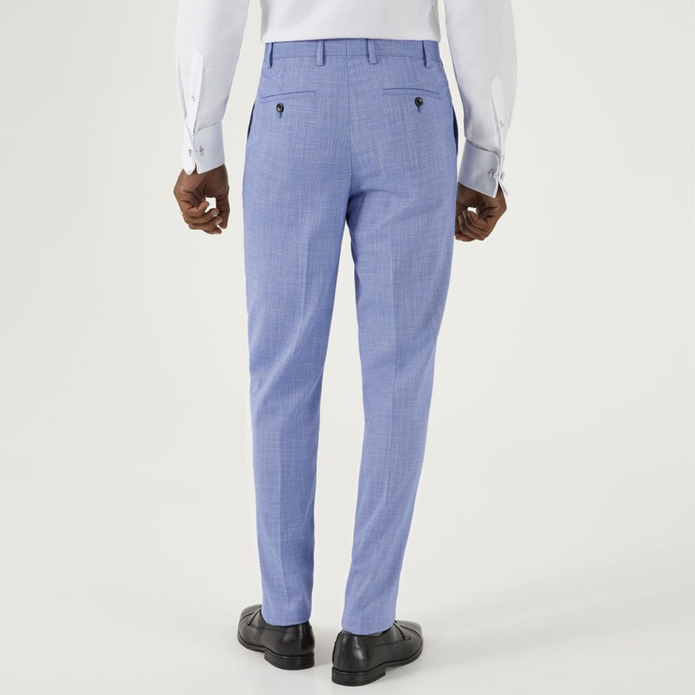 Baks MM71129 Redding Sky Blue Tapered Trousers - Baks Menswear Bournemouth