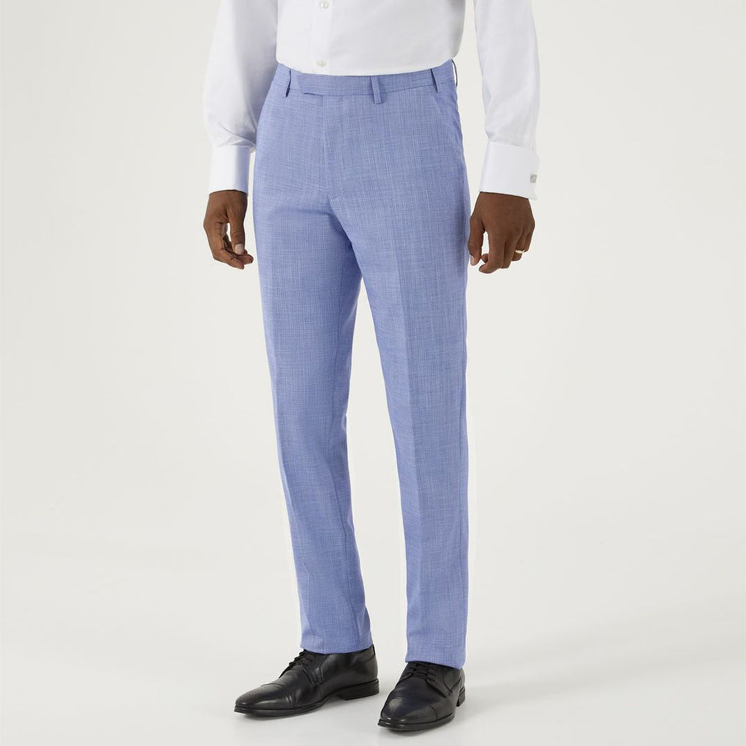 Baks MM71129 Redding Sky Blue Tapered Trousers - Baks Menswear Bournemouth