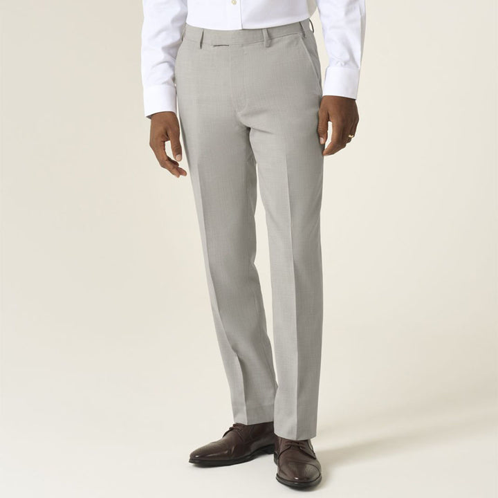 Baks MM71197 Redding Stone Beige Tapered Suit Trousers - Baks Menswear Bournemouth