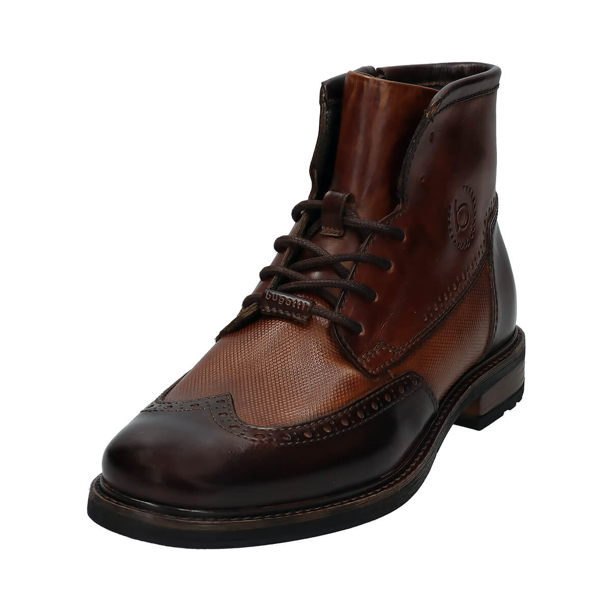 Bugatti Marcello Dark Brown Cognac Boots 331 7823C 1010 6163