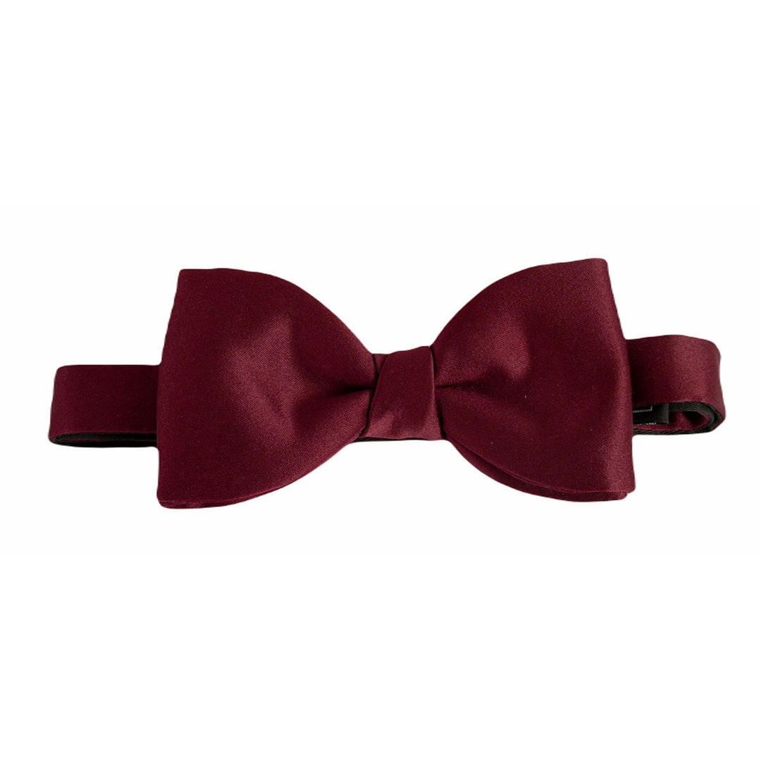 Burgundy Bow Tie - Baks Menswear Bournemouth