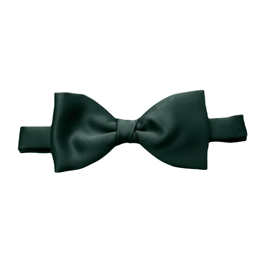 Dark Forest Green Bow Tie - Baks Menswear Bournemouth