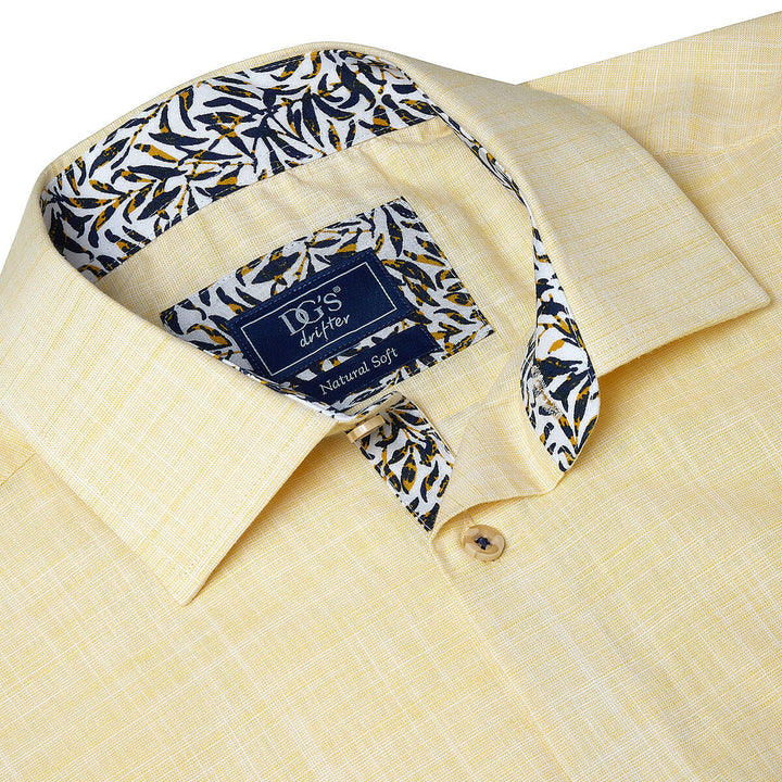 DG's Drifter Giovanni 121-14501SS-51 Lemon Short Sleeve Shirt (1)