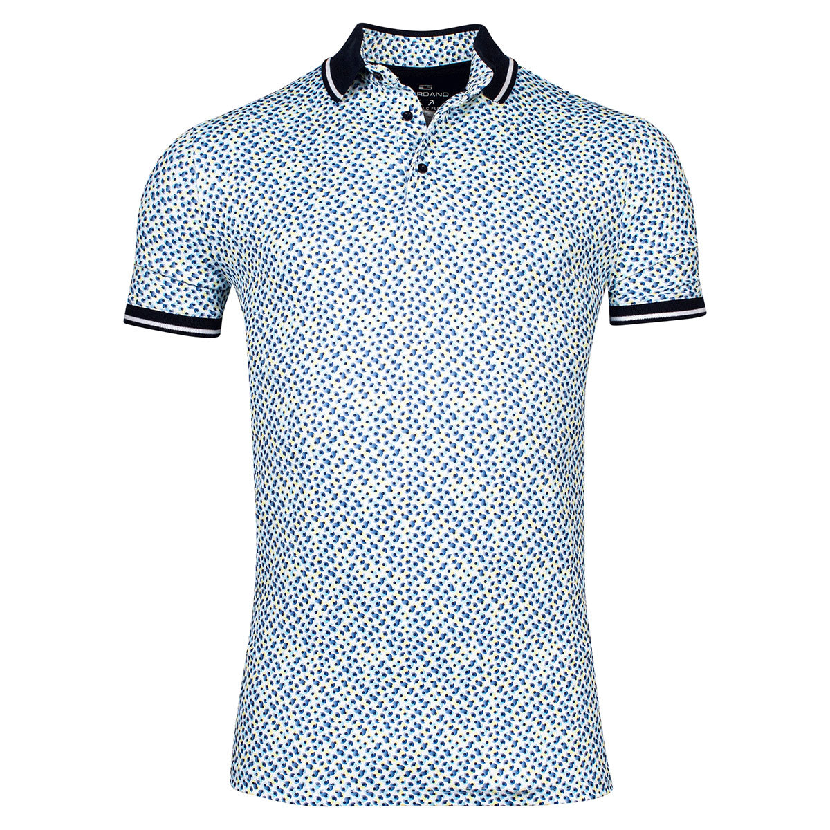 Printed polo shirts best sale