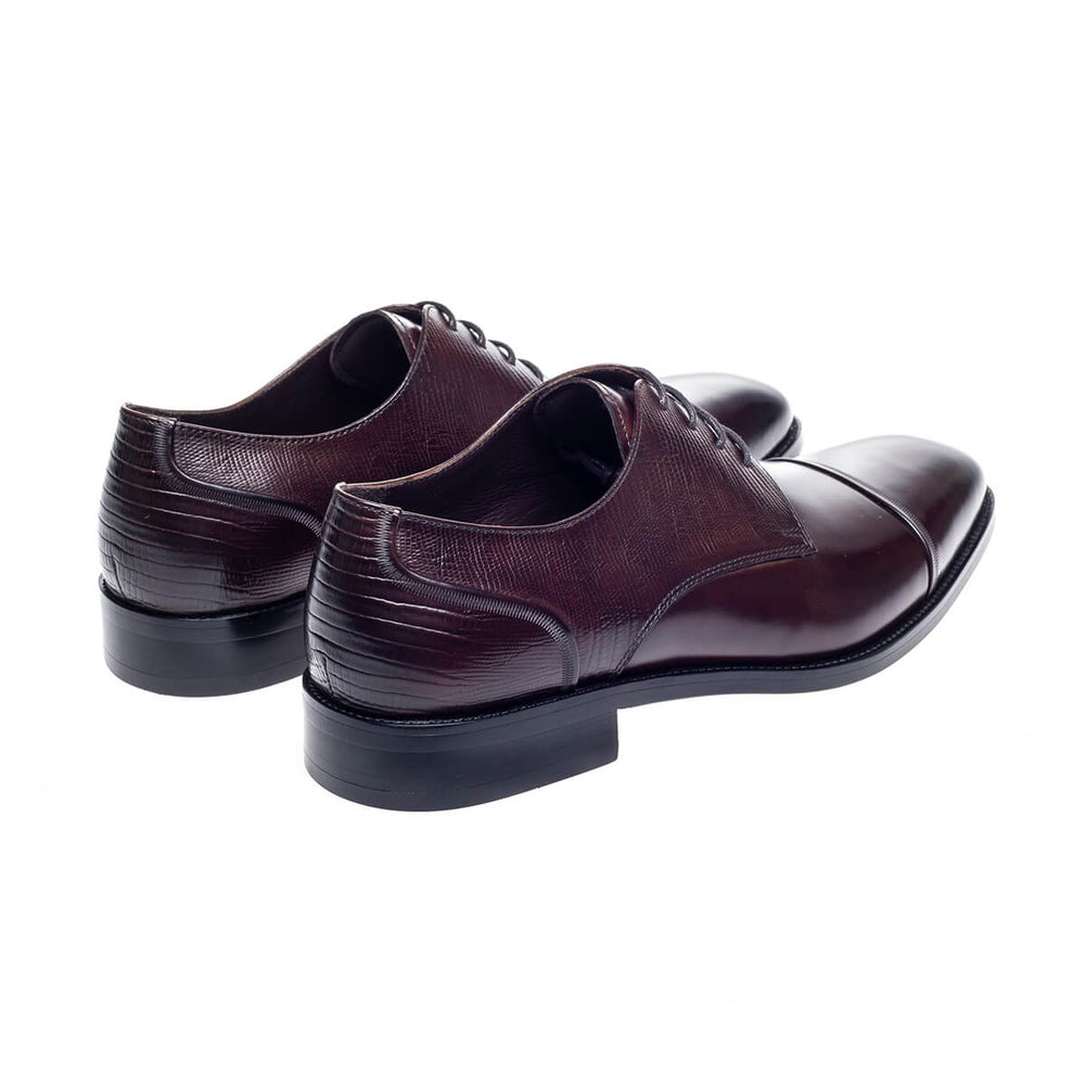 John White Melton Brown Lace-Up Derby Shoes - Baks Menswear