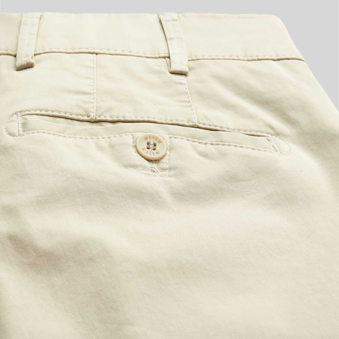Meyer Roma 9-3001 32 Beige Fairtrade Stretch Cotton Chino - Baks Menswear