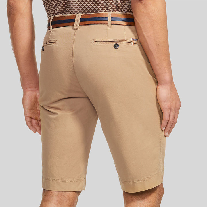 Meyer Shorts Bermuda B -Palma Light Brown 1-3120-43 - Baks Menswear Bournemouth