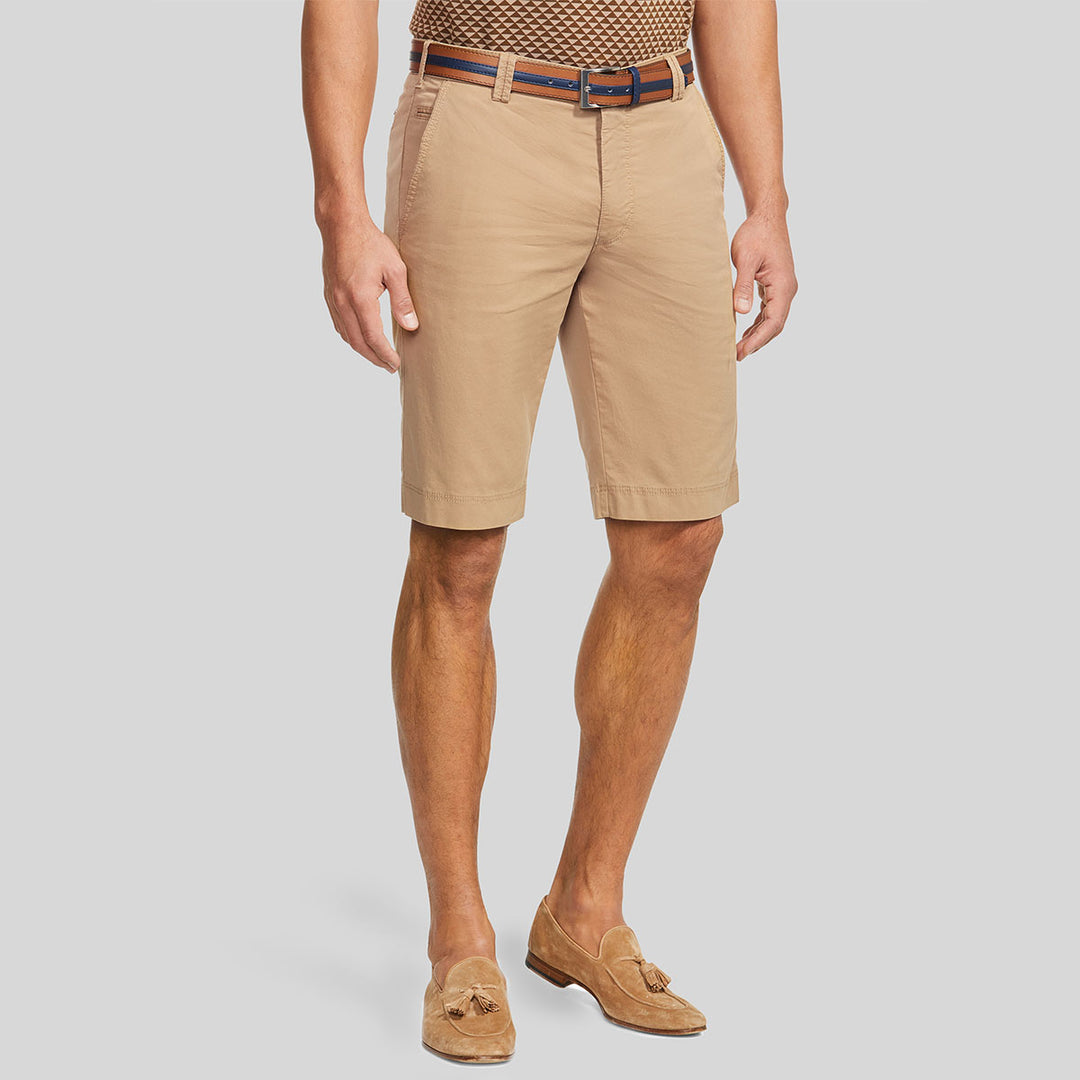 Meyer Shorts Bermuda B -Palma Light Brown 1-3120-43 - Baks Menswear Bournemouth