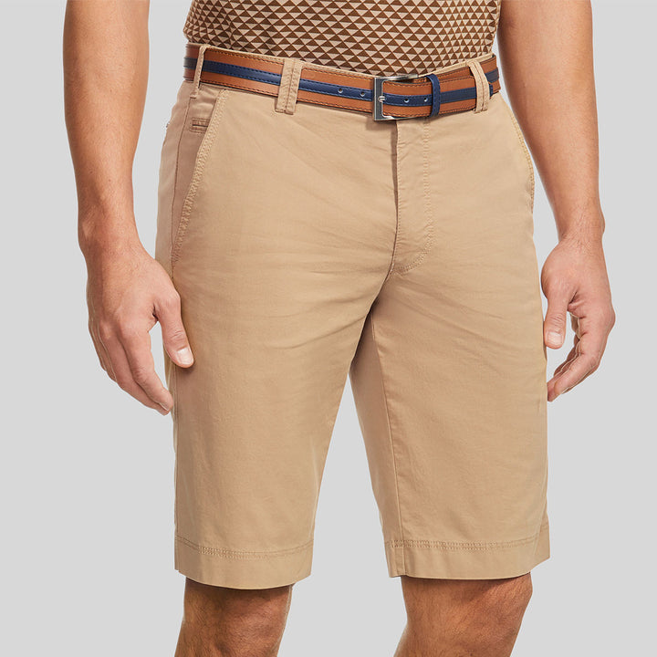 Meyer Shorts Bermuda B -Palma Light Brown 1-3120-43 - Baks Menswear Bournemouth