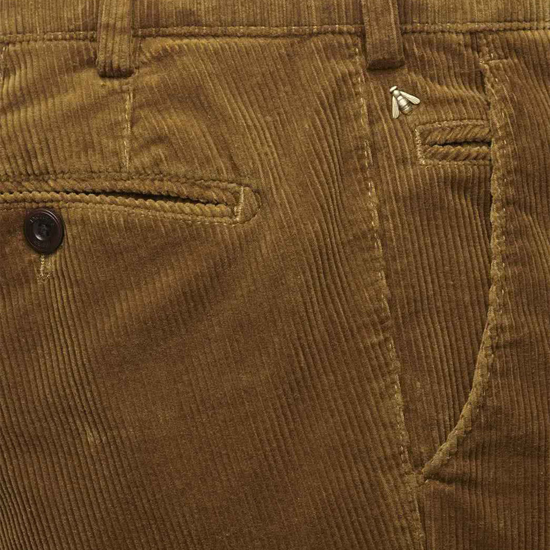 Meyer Trousers Bonn Camel Brown Corduroy 2-8534-44 - Balks Menswear Bournemouth