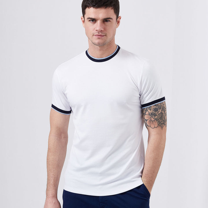 Remus Uomo 193-58385-01 White T Shirt (17)