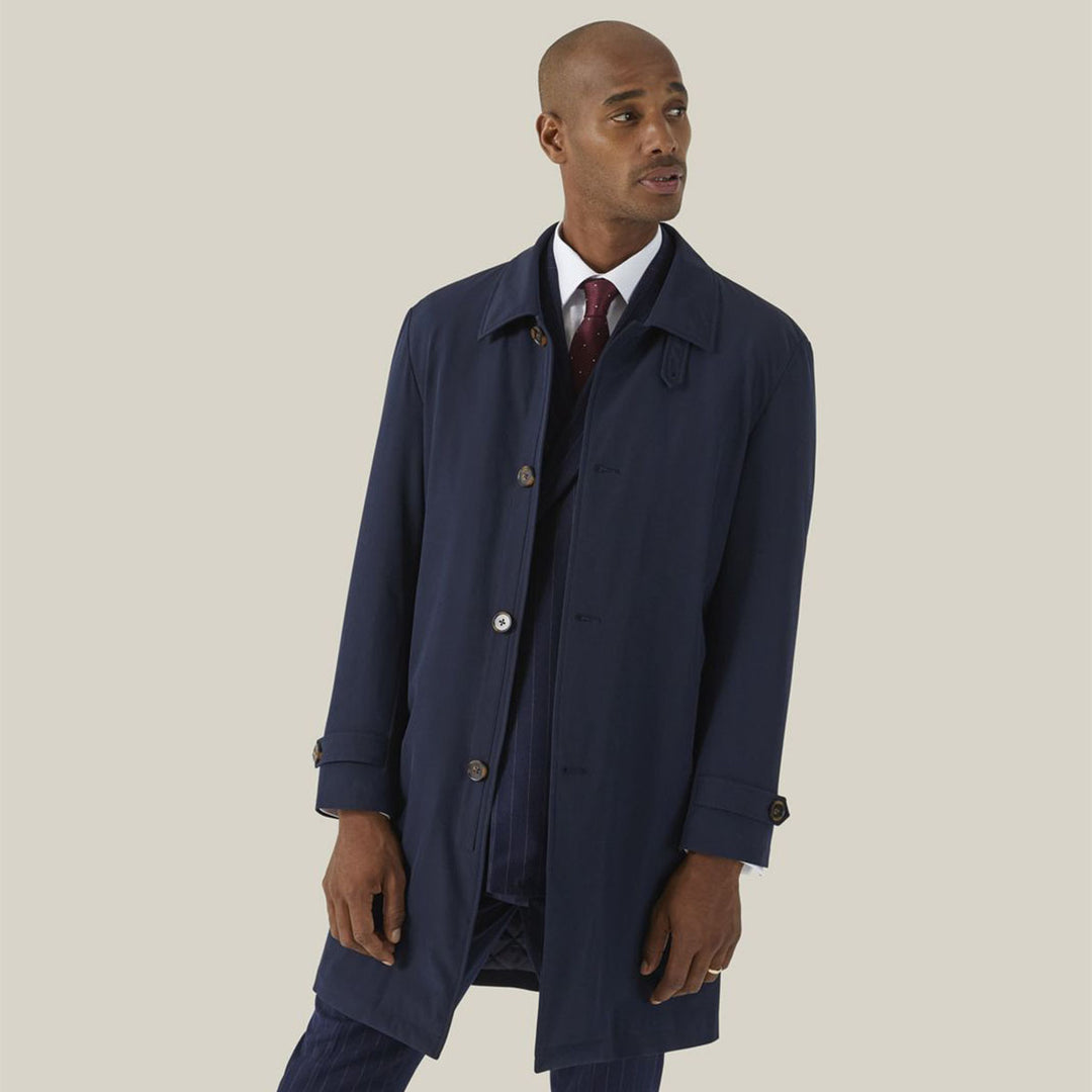 Skopes MM5635 Paddock Navy Raincoat - Baks Menswear Bournemouth